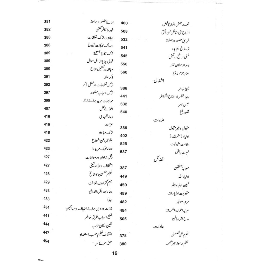 Al-Takashef An Muhimmat Al-Tasawwuf