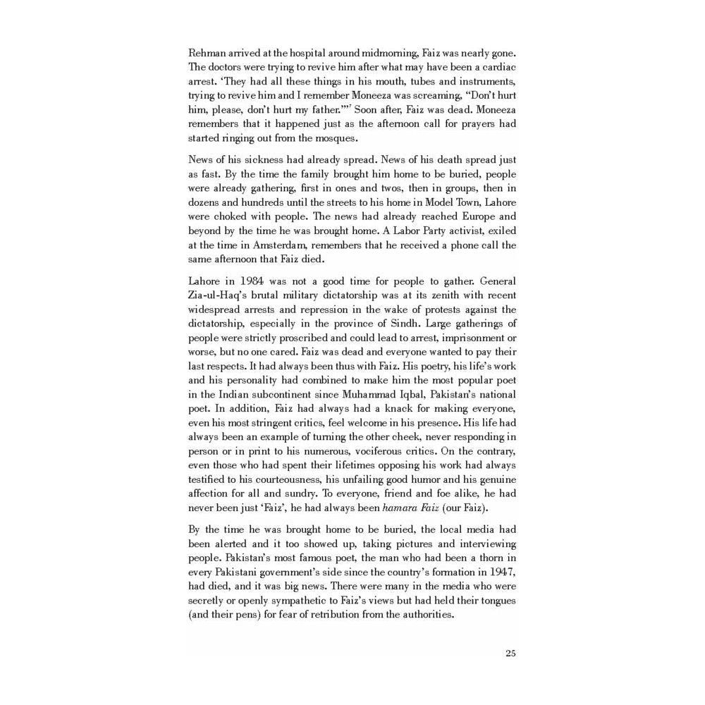 Love and Revolution: Faiz Ahmed Faiz (Biography) - Ali Madeeh Hashmi