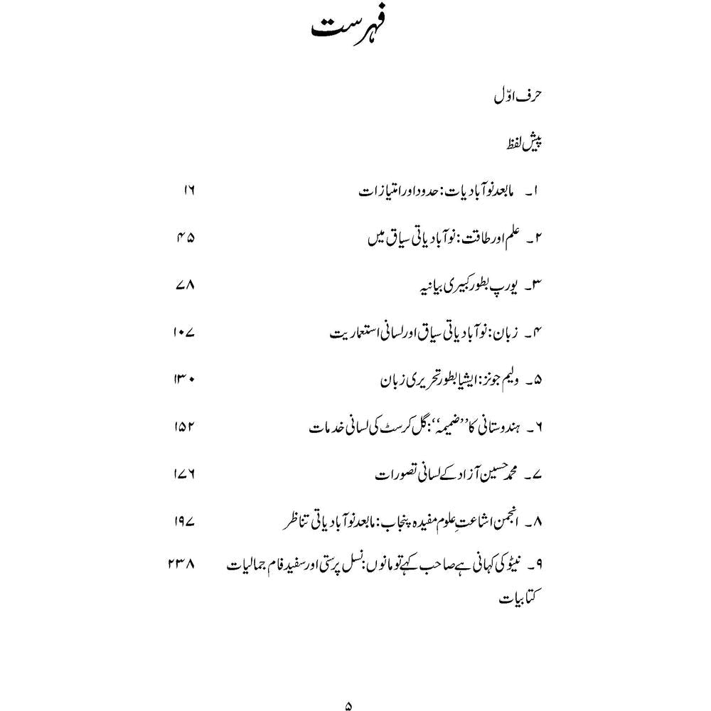 Maba&#39;ad Nau Abadiyaat - Dr. Nasir Abbas Nayyer