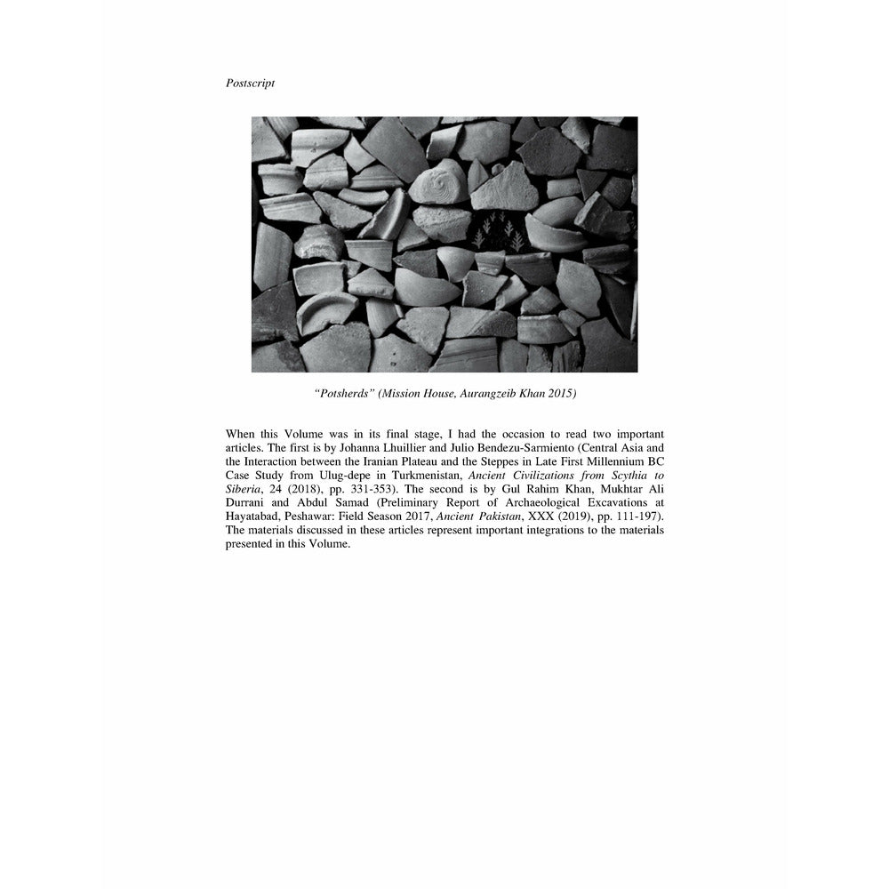 Ceramics from the excavations In the historic settlement At Bīr-Koṭ-Ghwaṇḍai (barikot) Swat, Pakistan (1984-1992) - Pierfrancesco Callieri and Luca M. Olivieri