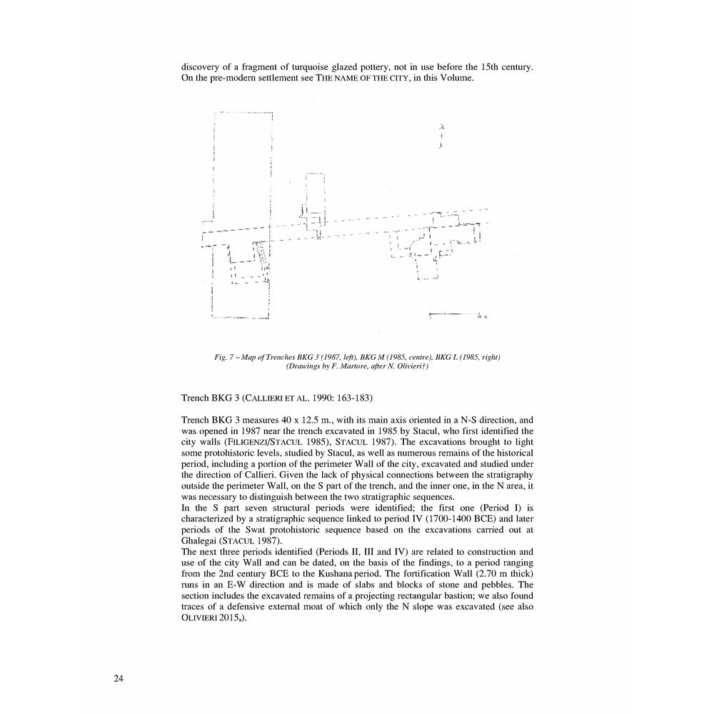 Ceramics from the excavations In the historic settlement At Bīr-Koṭ-Ghwaṇḍai (barikot) Swat, Pakistan (1984-1992) - Pierfrancesco Callieri and Luca M. Olivieri