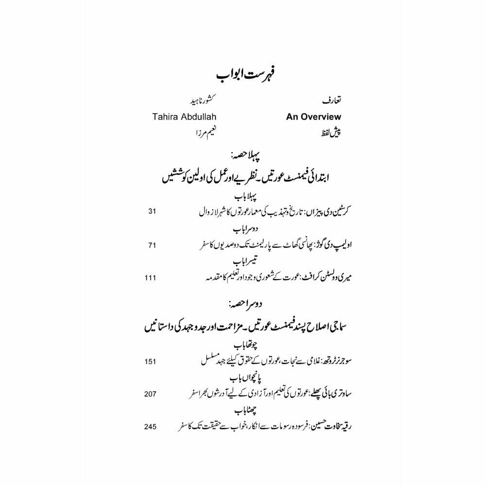 Tareekh Ki Azeem Feminist Auratein - Naeem Mirza
