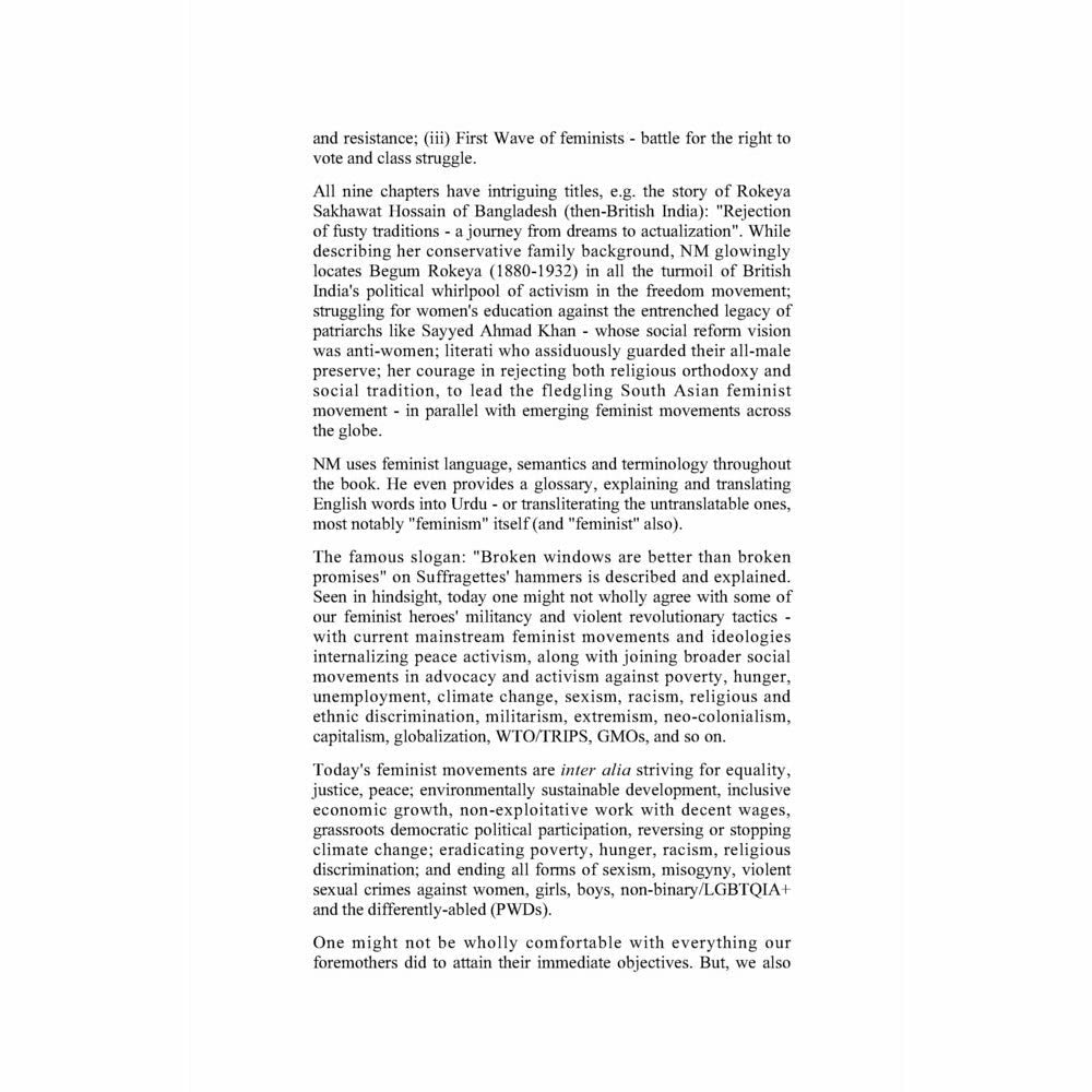 Tareekh Ki Azeem Feminist Auratein - Naeem Mirza