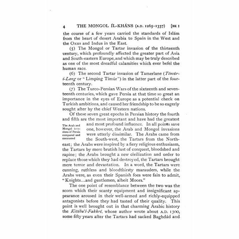 A Literary History of Persia (4 volumes)