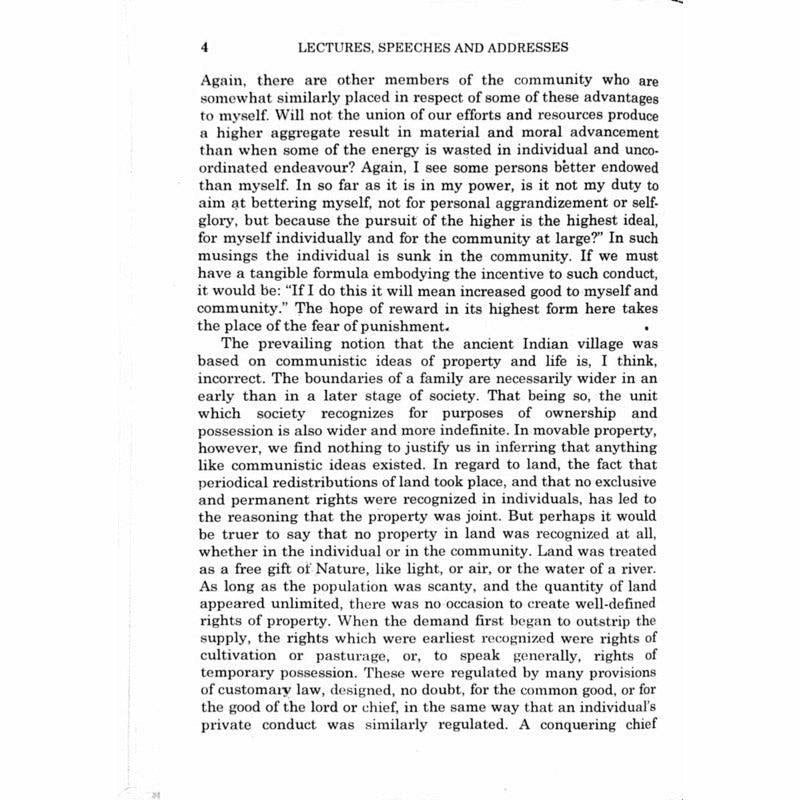 Abdullah Yusuf Ali's Lectures, Speeches and Addresses