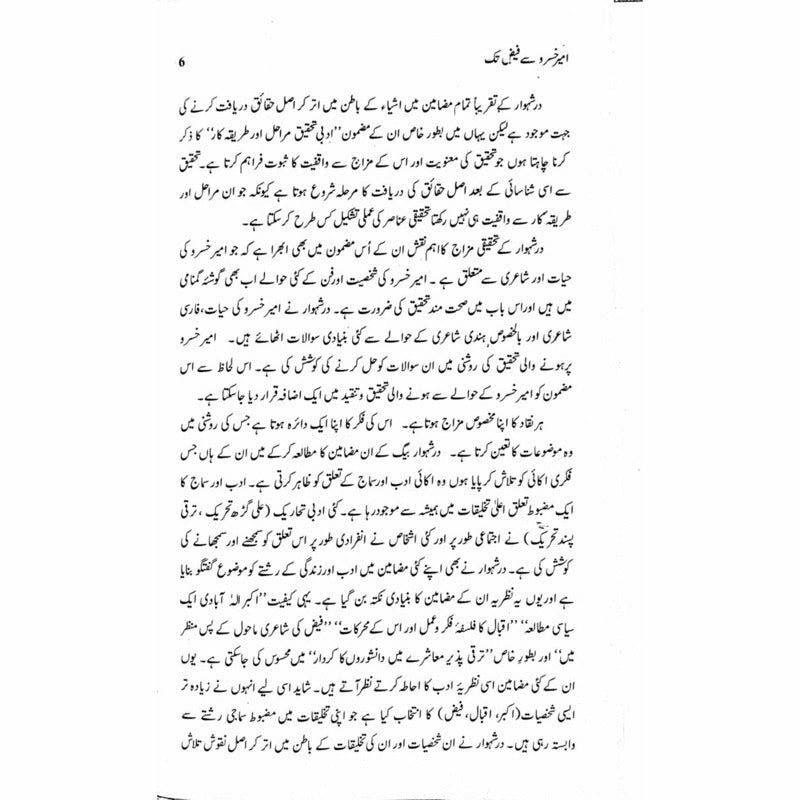 Ameer Khusro Say Faiz Tak