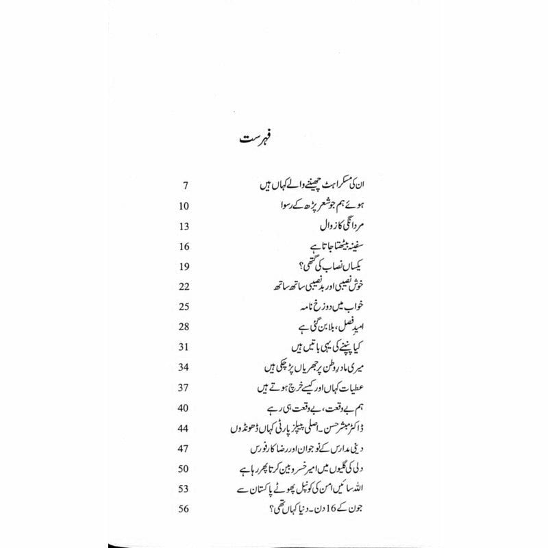 Band Darwazon ki Cheekhein - Kishwar Naheed