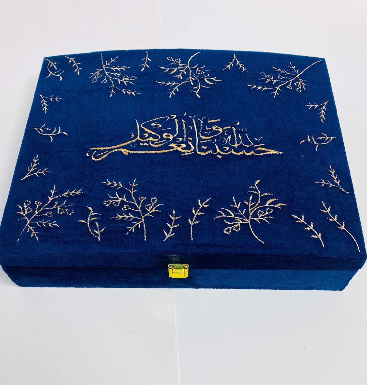 Luxurious embroidery bridal gift set  with beautiful tabseeh and ittar