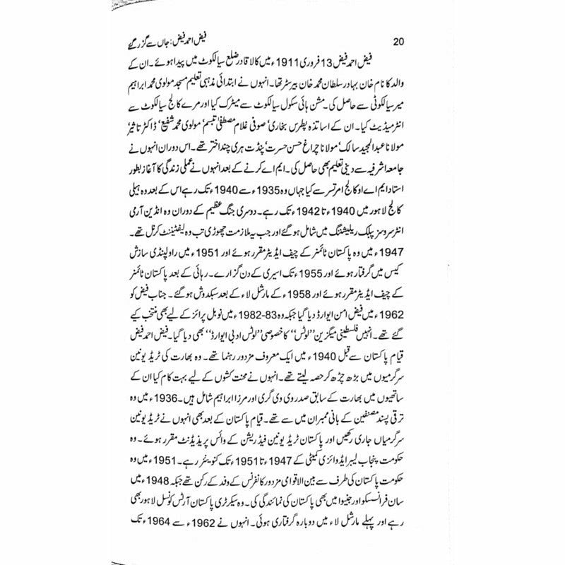 Faiz Ahmad Faiz: Jaan Say Guzar Gaye