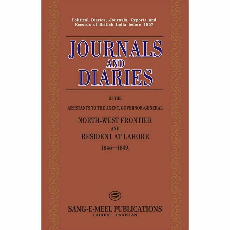 Journals And Diaries :Assis.To Agent, Gov.Nwfp