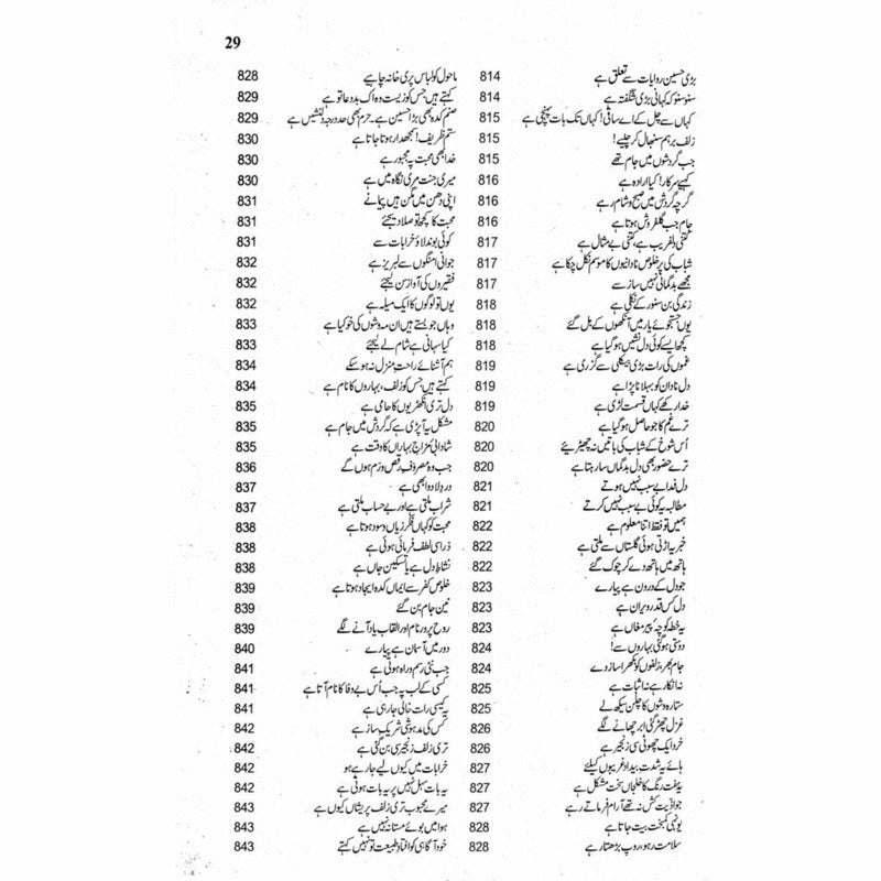 Kulliyaat Adm (Ghazal)