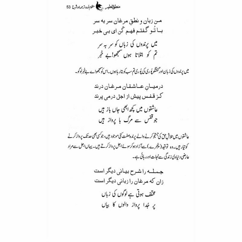 Mantiq ul Tair: Ik Raaz-e-Shanasai - Muhammad Saleem Sethi