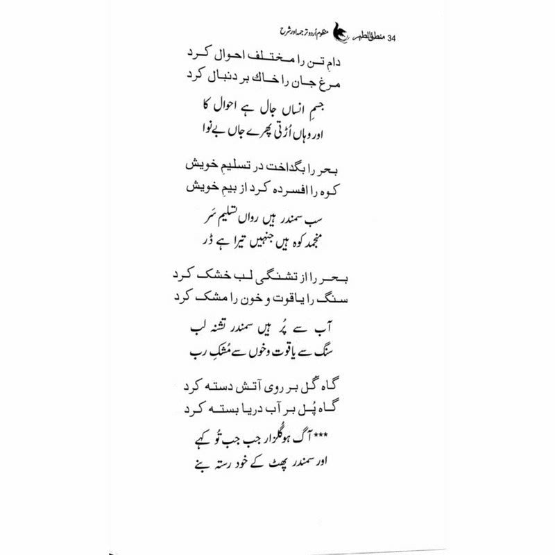 Mantiq ul Tair: Ik Raaz-e-Shanasai - Muhammad Saleem Sethi