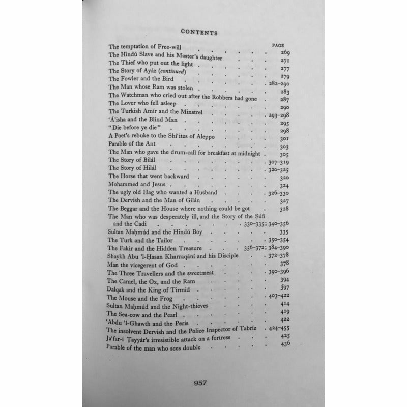 Mathnawi Of Jalalud'Din Rumi (English) (6 volumes in 1 book)