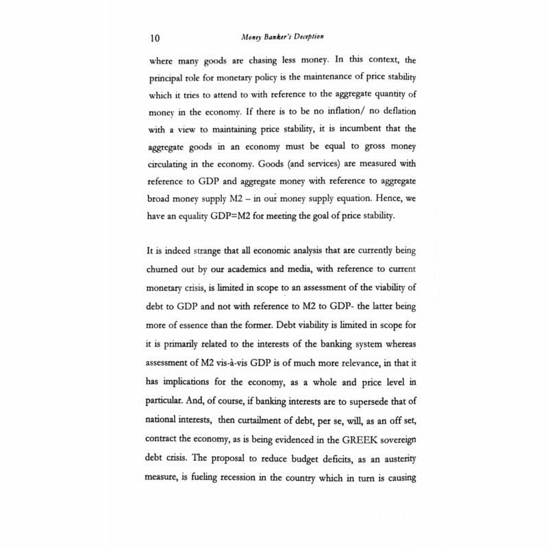 Money: Banker's Deception