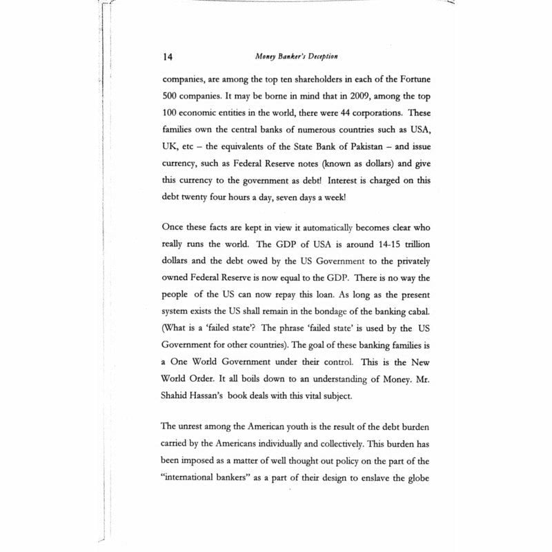 Money: Banker's Deception
