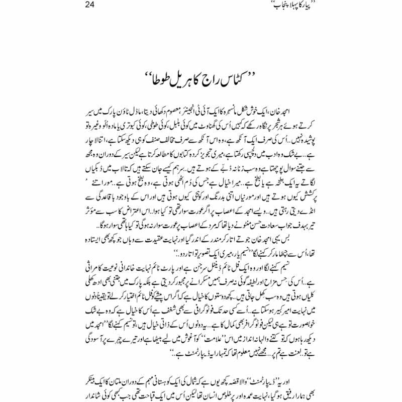 Pyar Ka Pehla Punjab: Nau Din Punjab Kay