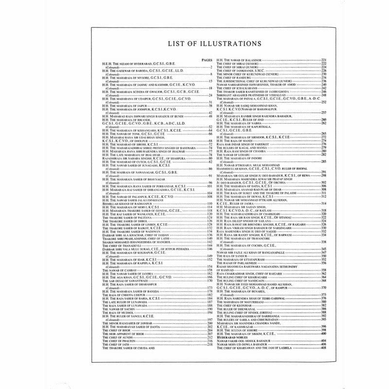 Ruling Princes & Chiefs Of India