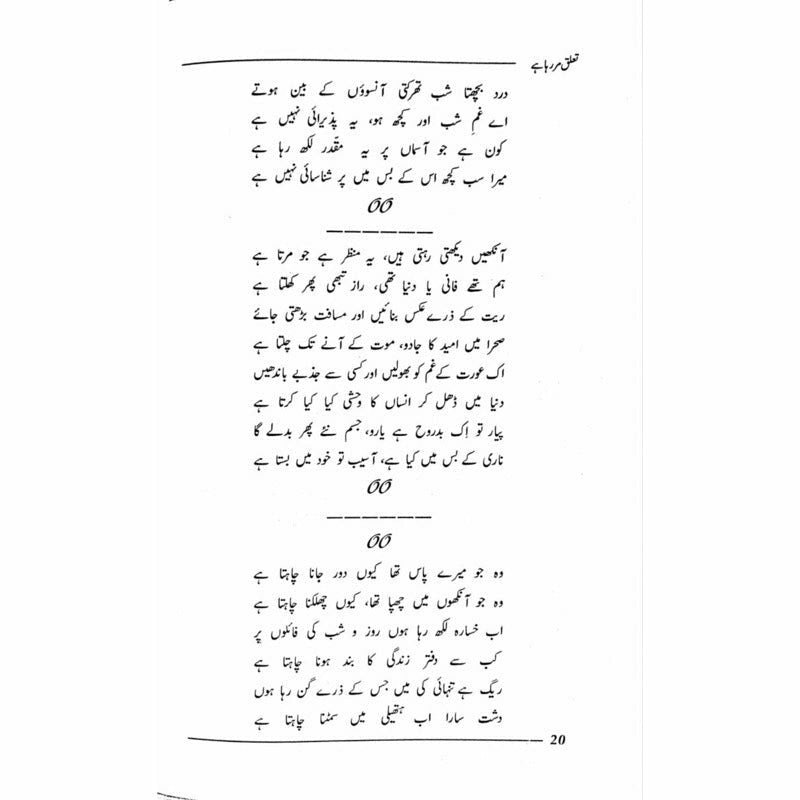 Ta&#39;aluq Mar Raha Hai
