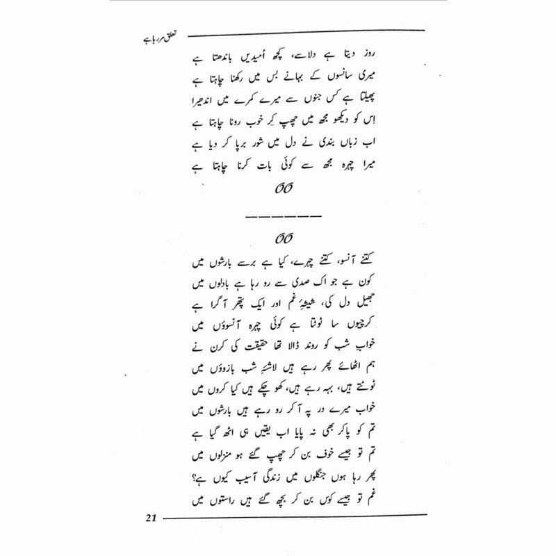 Ta&#39;aluq Mar Raha Hai