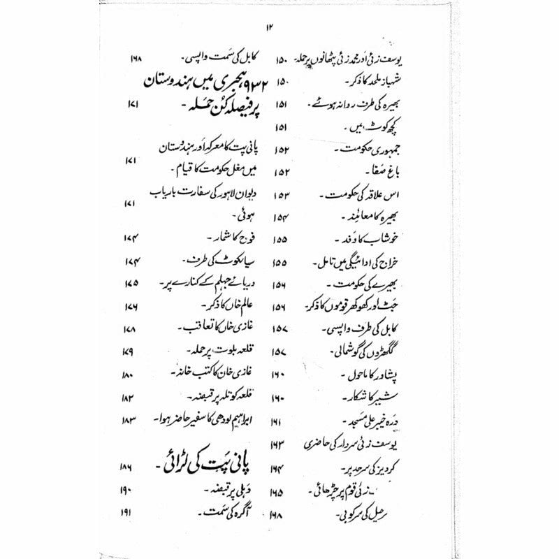 Tuzk-E-Babri (Urdu)